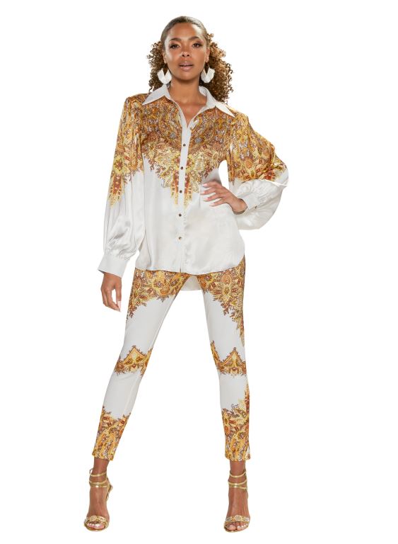70s Disco Gold Fever Costume for Women