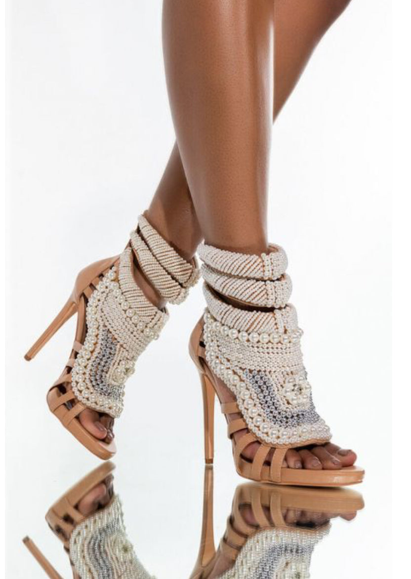 Girl Boss Lace Up Heels